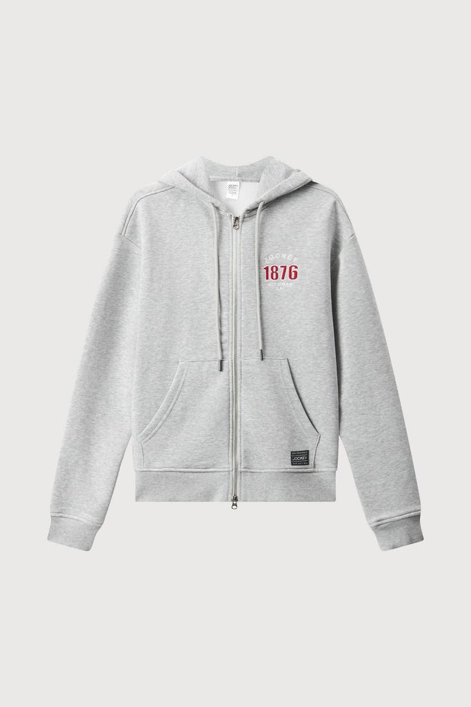 Áo khoác Hoodie unisex Jockey Cotton CVC - J4095