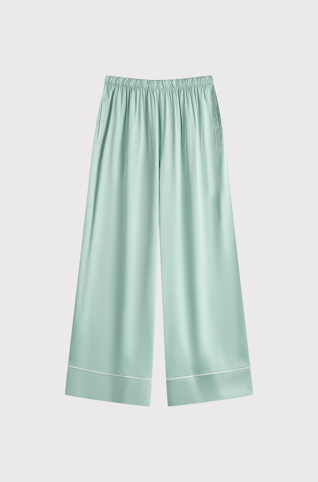 Bộ pijama dài nữ Vera latin trơn tay dài - V0775