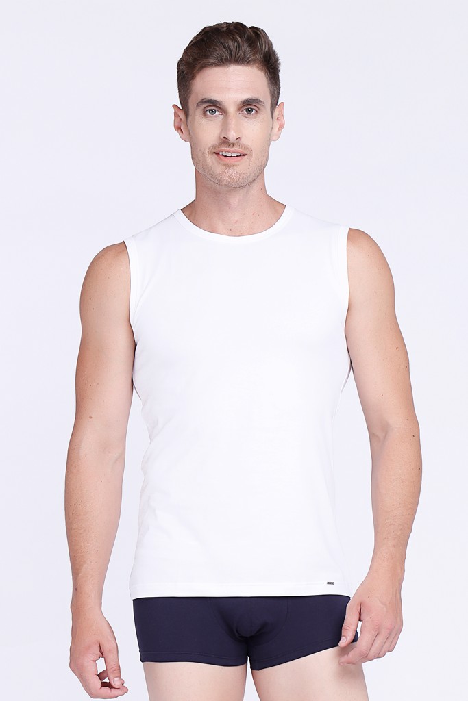 Áo Jockey Tank Top Cotton Compact Half Boy - 7338