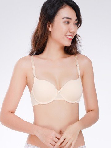 Áo ngực Misaki mút dày cúp trơn - 9328Da